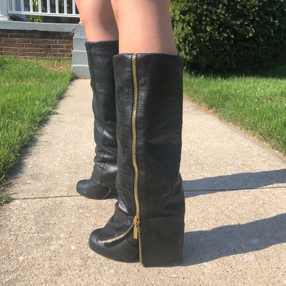 Leather boots - Picture 2 of 3
